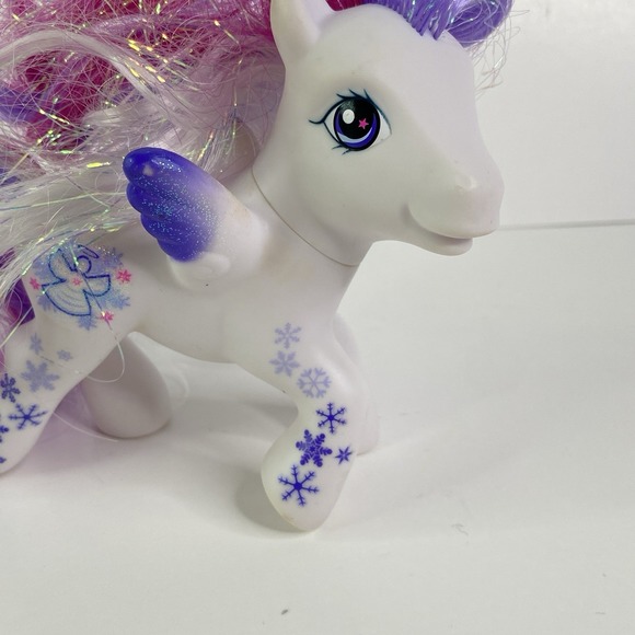 My Little Pony Snow 'El 25th Birthday Celebration 2006 Hasbro Vintage 00s RARE - Picture 3 of 10